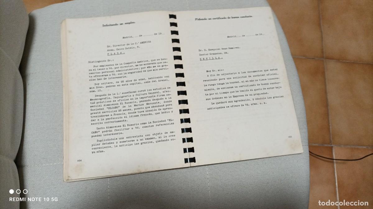 Libros de segunda mano: La verdadera Mecanograf&iacute;a al tacto. - Foto 3
