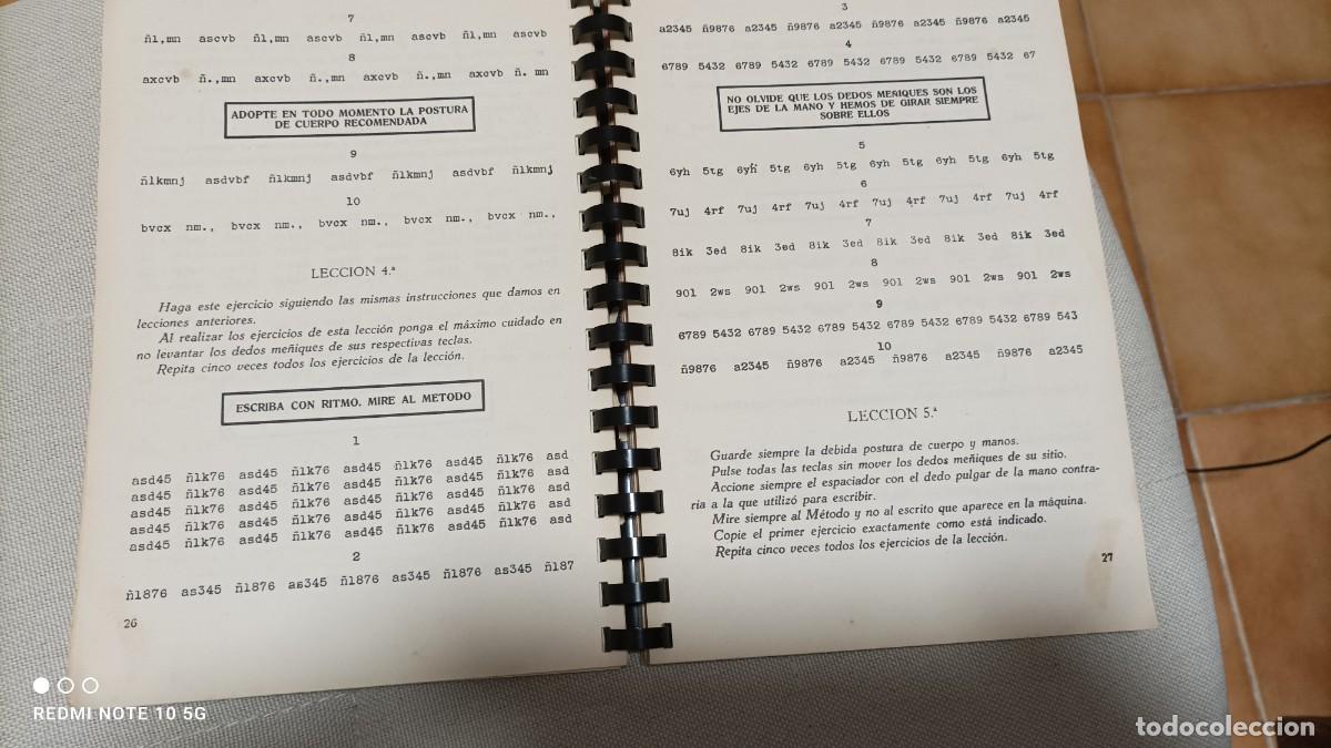 Libros de segunda mano: La verdadera Mecanograf&iacute;a al tacto. - Foto 6