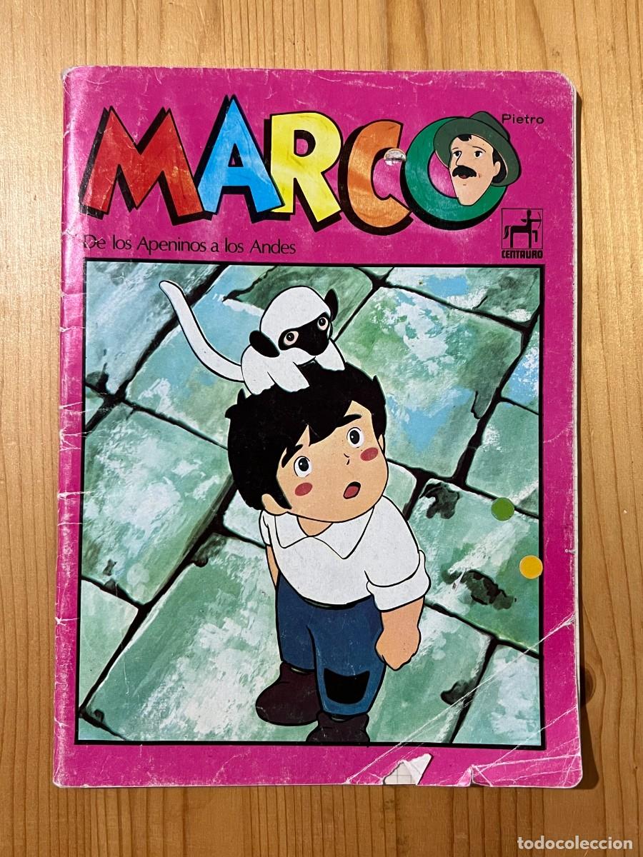 Livros em segunda m&atilde;o: CUADERNO ESCOLAR A CUADROS CENTAURO - MARCO DE LOS APENINOS A LOS ANDES- PERSONAJE PRIETO - A&Ntilde;O 1977