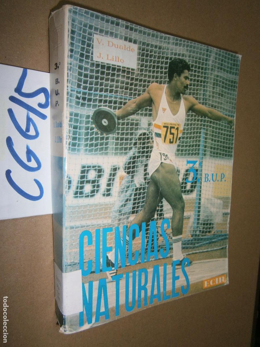 Libros de segunda mano: ANTIGUO LIBRO DE TEXTO - CIENCIAS NATURALES 3&ordm; BUP - Foto 1