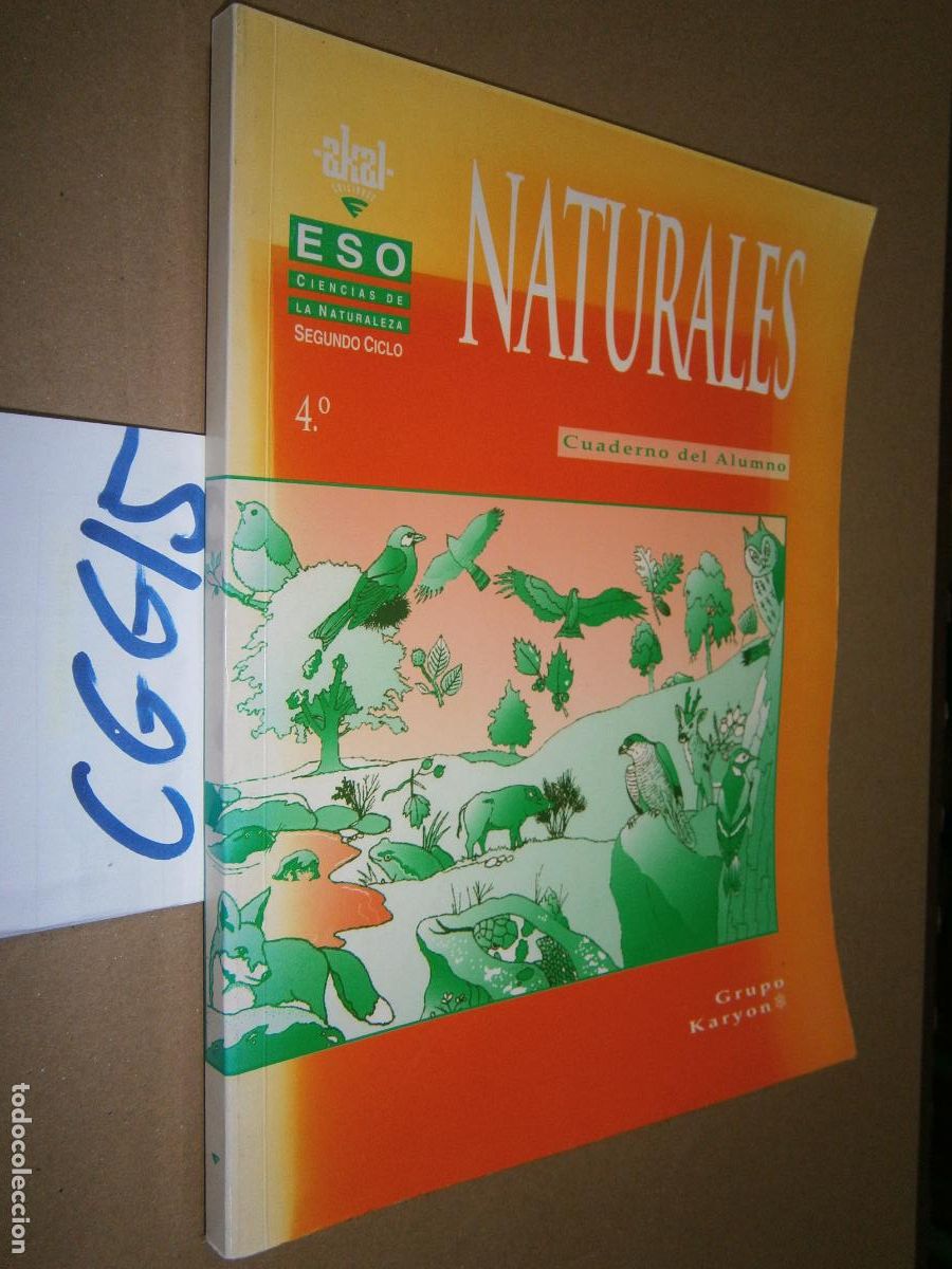 Libros de segunda mano: ANTIGUO LIBRO DE TEXTO - NATURALES - Foto 1