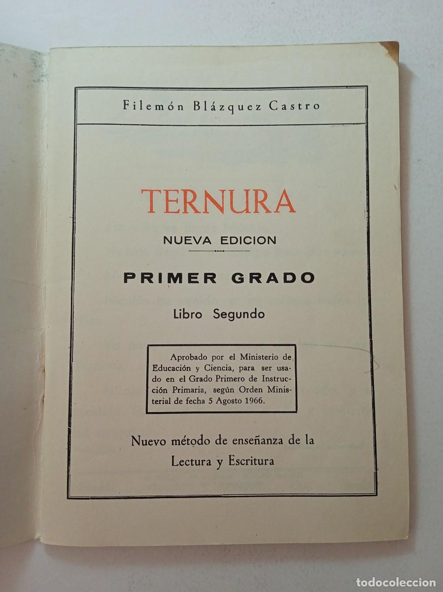 Libros de segunda mano: TERNURA LIBRO SEGUNDO - FILEM&Oacute;N BL&Aacute;ZQUEZ CASTRO - Foto 2