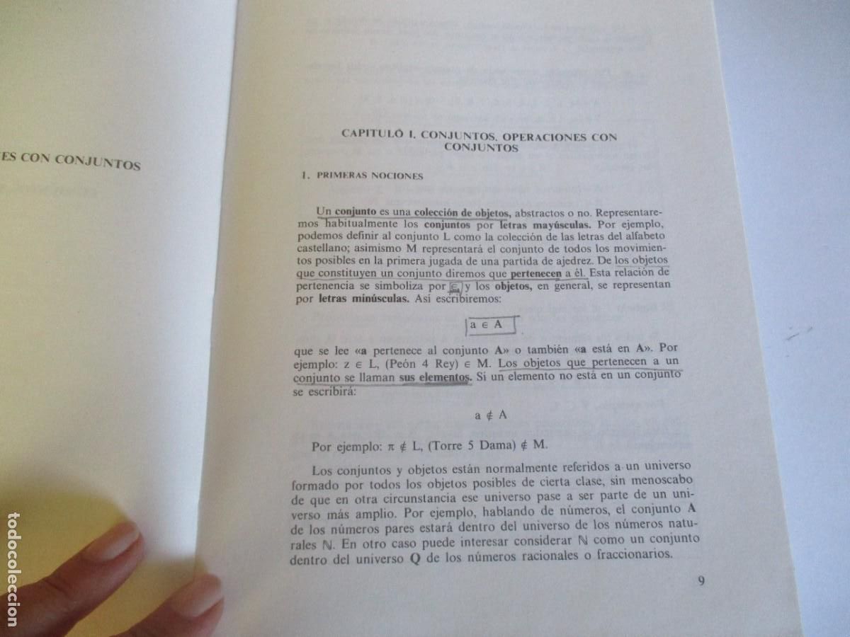Libros de segunda mano: VICTOR HERN&Aacute;NDEZ, RICARDO V&Eacute;LEZ, ILDEFONSO Y&Aacute;&Ntilde;EZ Matem&aacute;ticas b&aacute;sicas W28323 - Foto 2