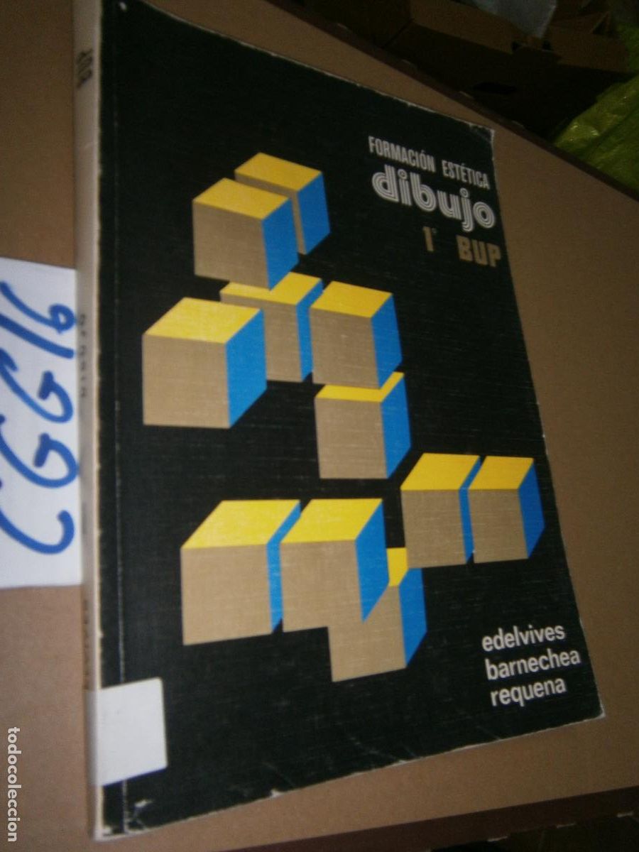 Libros de segunda mano: ANTIGUO LIBRO DE TEXTO - DIBUJO 1&ordm; BUP - Foto 1