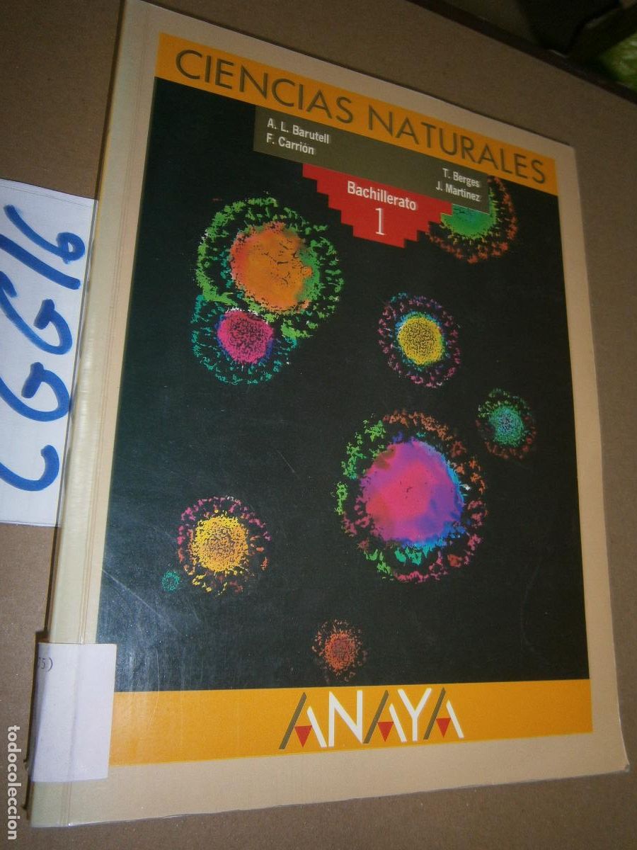 Libros de segunda mano: ANTIGUO LIBRO DE TEXTO - CIENCIAS NATURALES 1&ordm; BUP - Foto 1