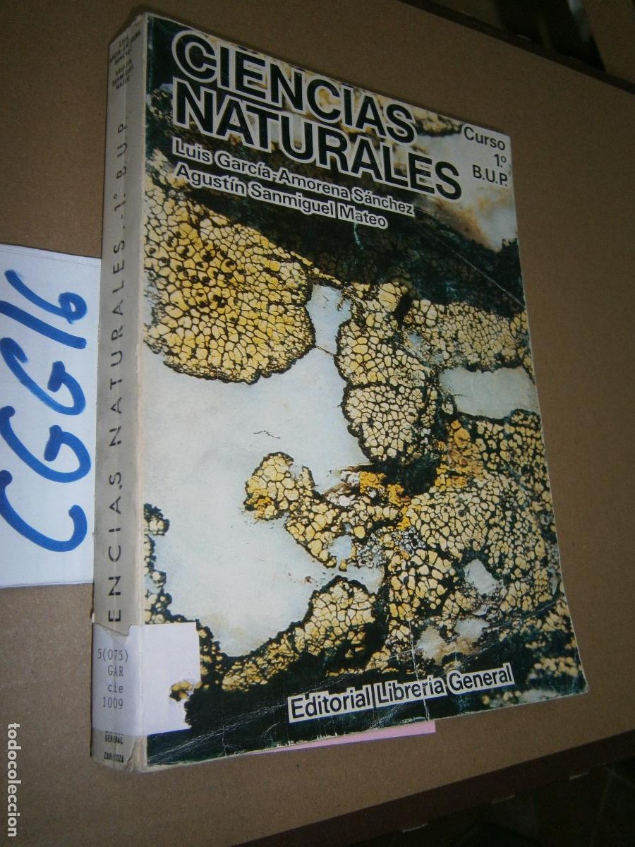 Libros de segunda mano: ANTIGUO LIBRO DE TEXTO - CIENCIAS NATURALES 1&ordm; BUP - Foto 1