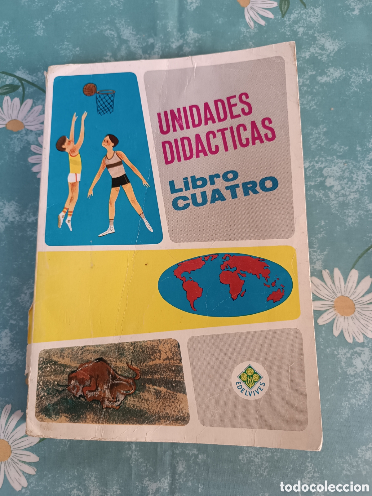 Libros de segunda mano: Unidades did&aacute;cticas libro cuatro, Edelvives, 1968 - Foto 1