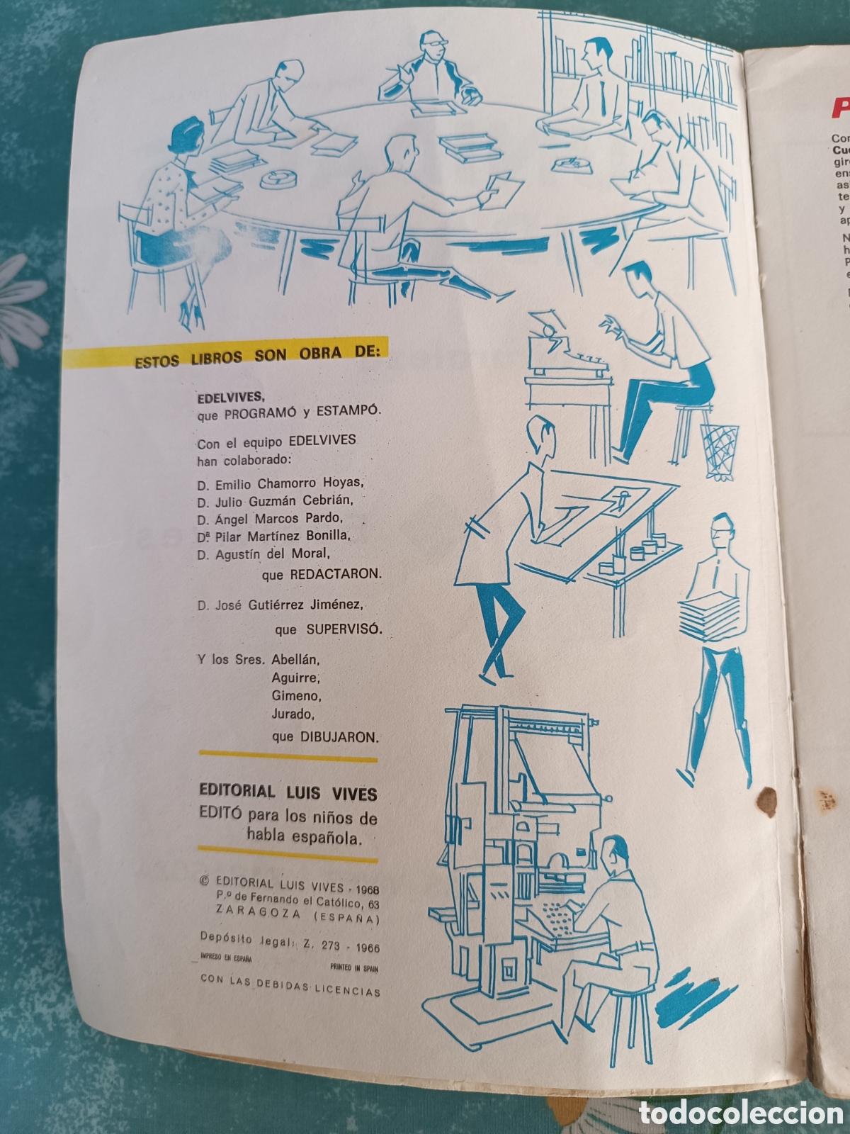 Libros de segunda mano: Unidades did&aacute;cticas libro cuatro, Edelvives, 1968 - Foto 4