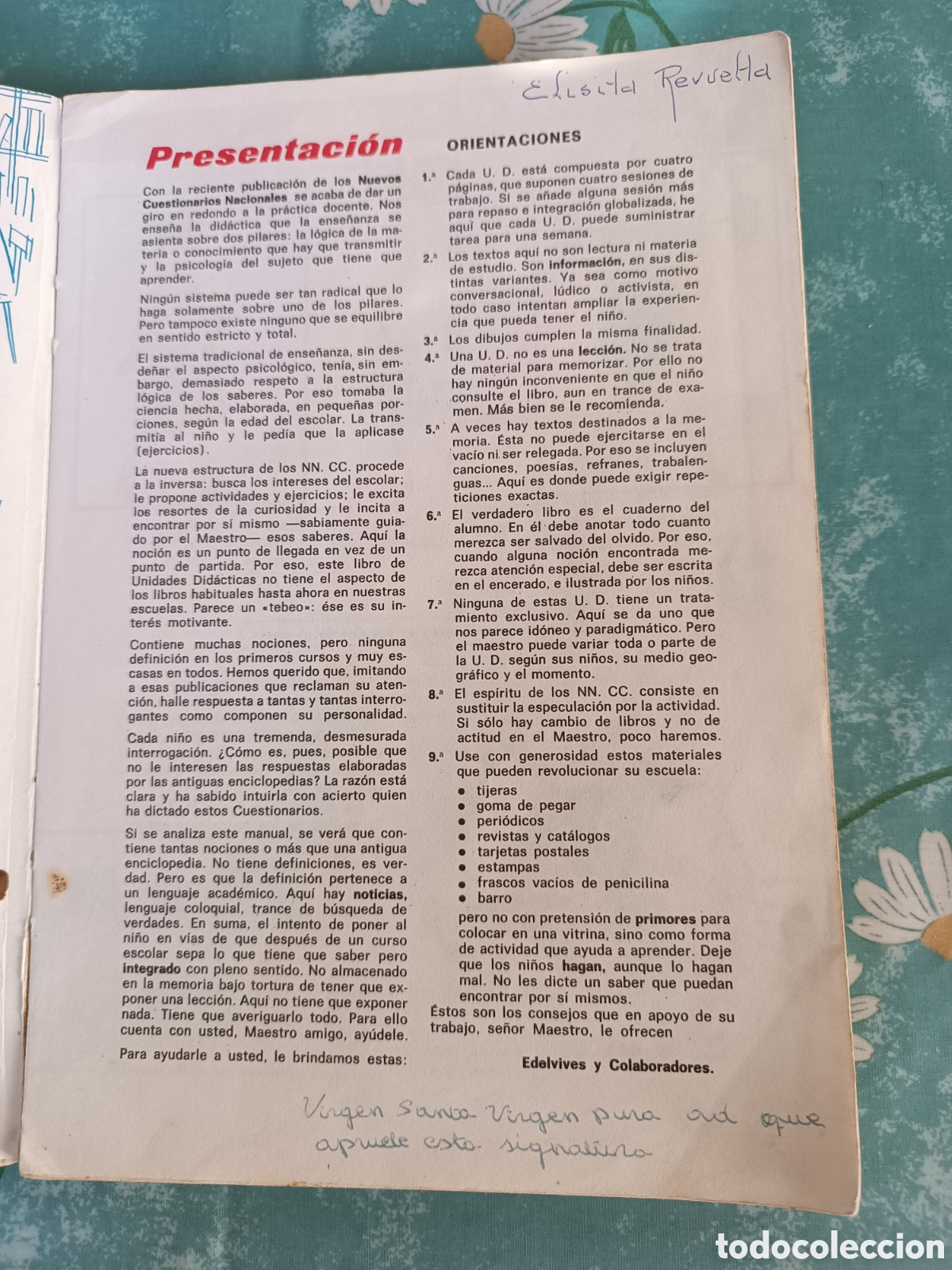 Libros de segunda mano: Unidades did&aacute;cticas libro cuatro, Edelvives, 1968 - Foto 5