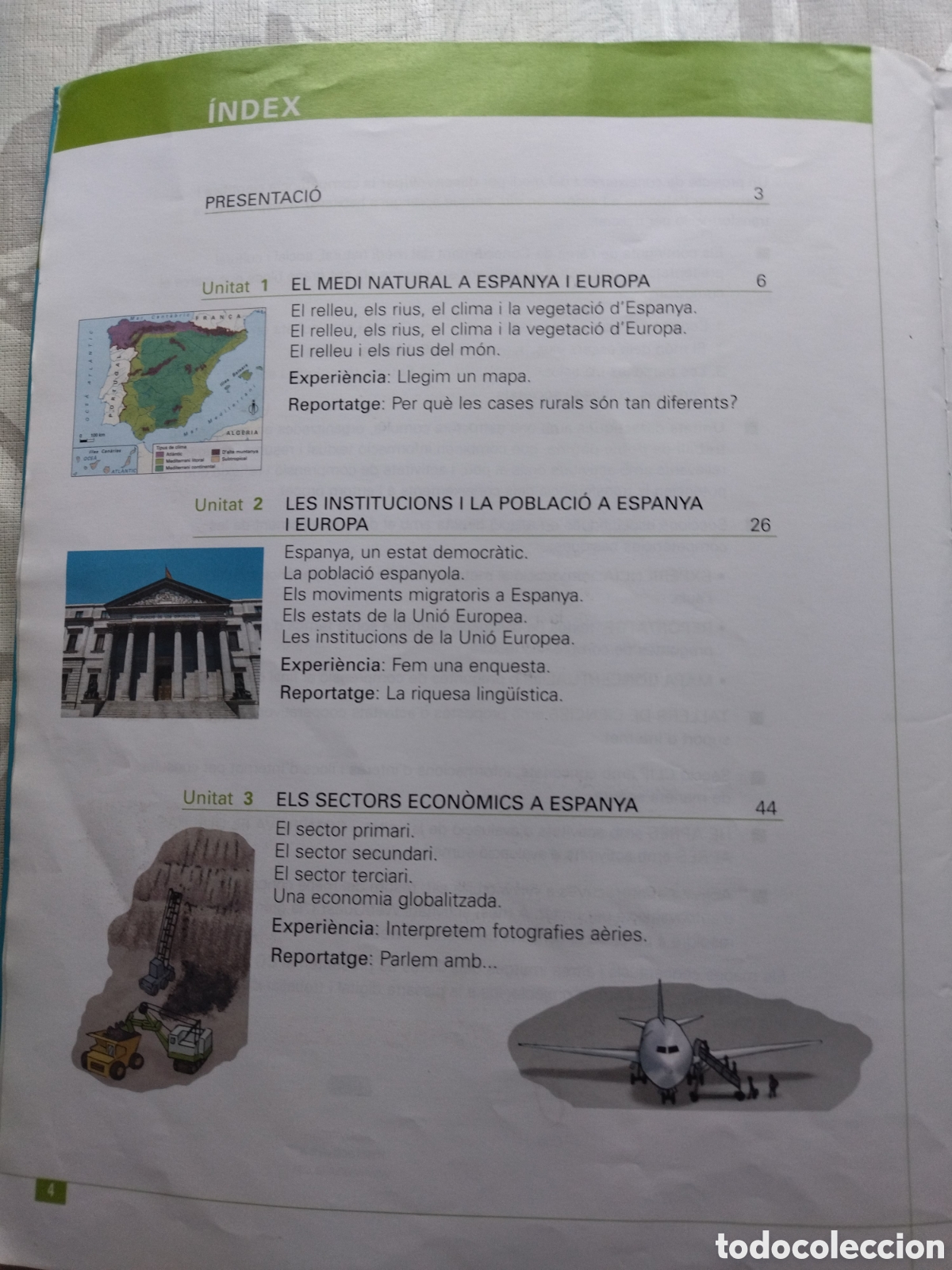 Libros de segunda mano: Coneixement del Medi. Medi Natural. 6&egrave; - Foto 2