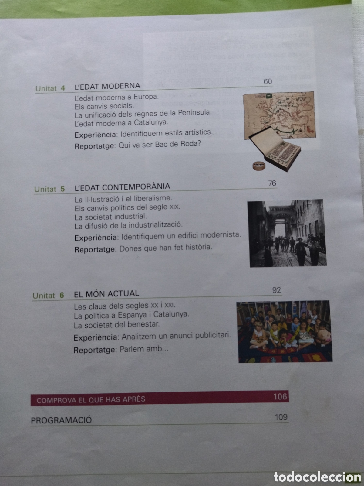 Libros de segunda mano: Coneixement del Medi. Medi Natural. 6&egrave; - Foto 3