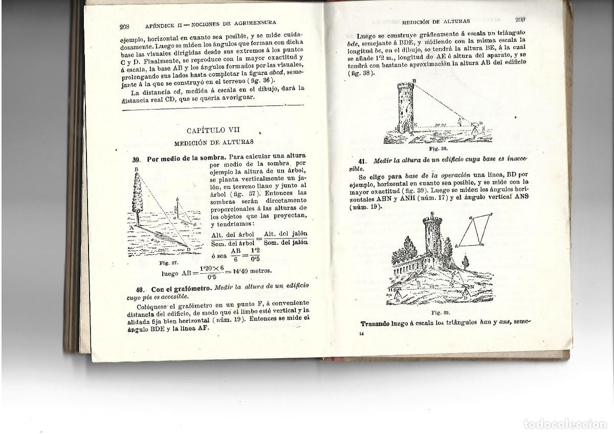 Libros de segunda mano: LECCIONES ELEMENTALES DE GEOMETRIA BRU&Ntilde;O - Foto 2