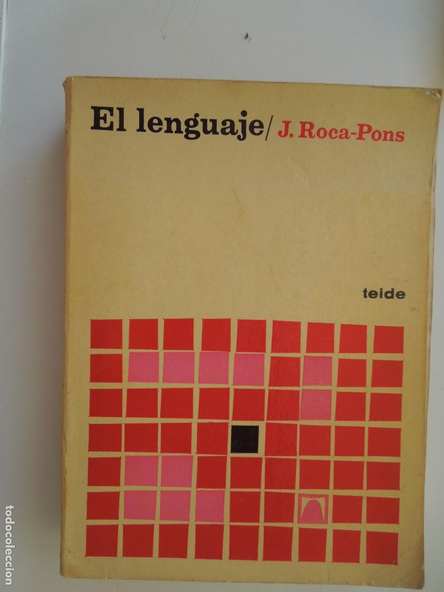 Libros de segunda mano: EL LENGUAJE - J ROCA-PONS - TEIDE 1973 - Foto 1