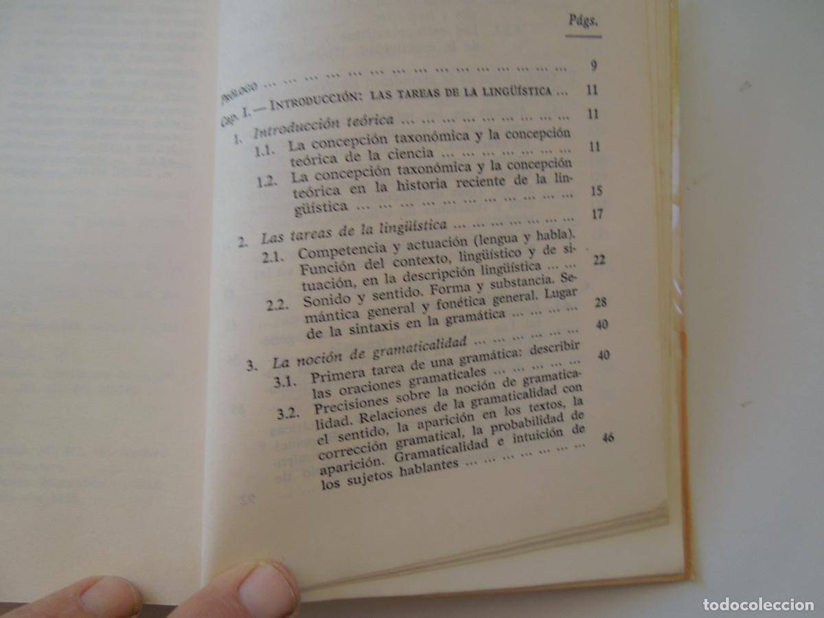 Libros de segunda mano: INTRODUCCI&Oacute;N A LA GRAM&Aacute;TICA GENERATIVA - NICOLAS RUWET - GREDOS 1978 - Foto 2
