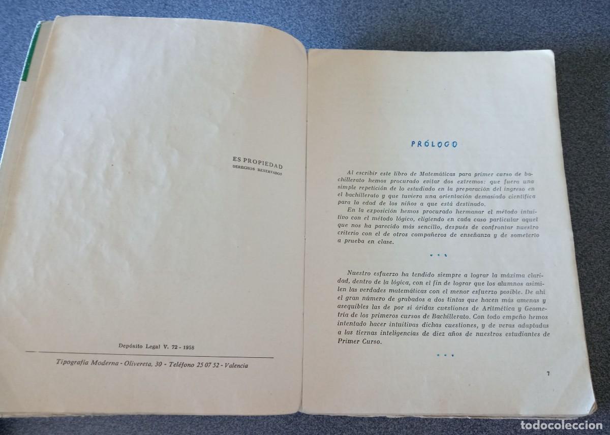 Libros de segunda mano: Matem&aacute;ticas 1 C.Marcos J.Martinez - Foto 5