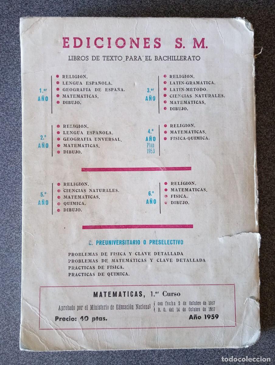 Libros de segunda mano: Matem&aacute;ticas 1 C.Marcos J.Martinez - Foto 13