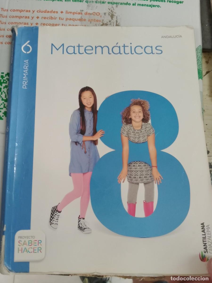 Libros de segunda mano: TOP-04 MATEMATICAS 6 PRIMARIA SANTILLANA - Foto 1