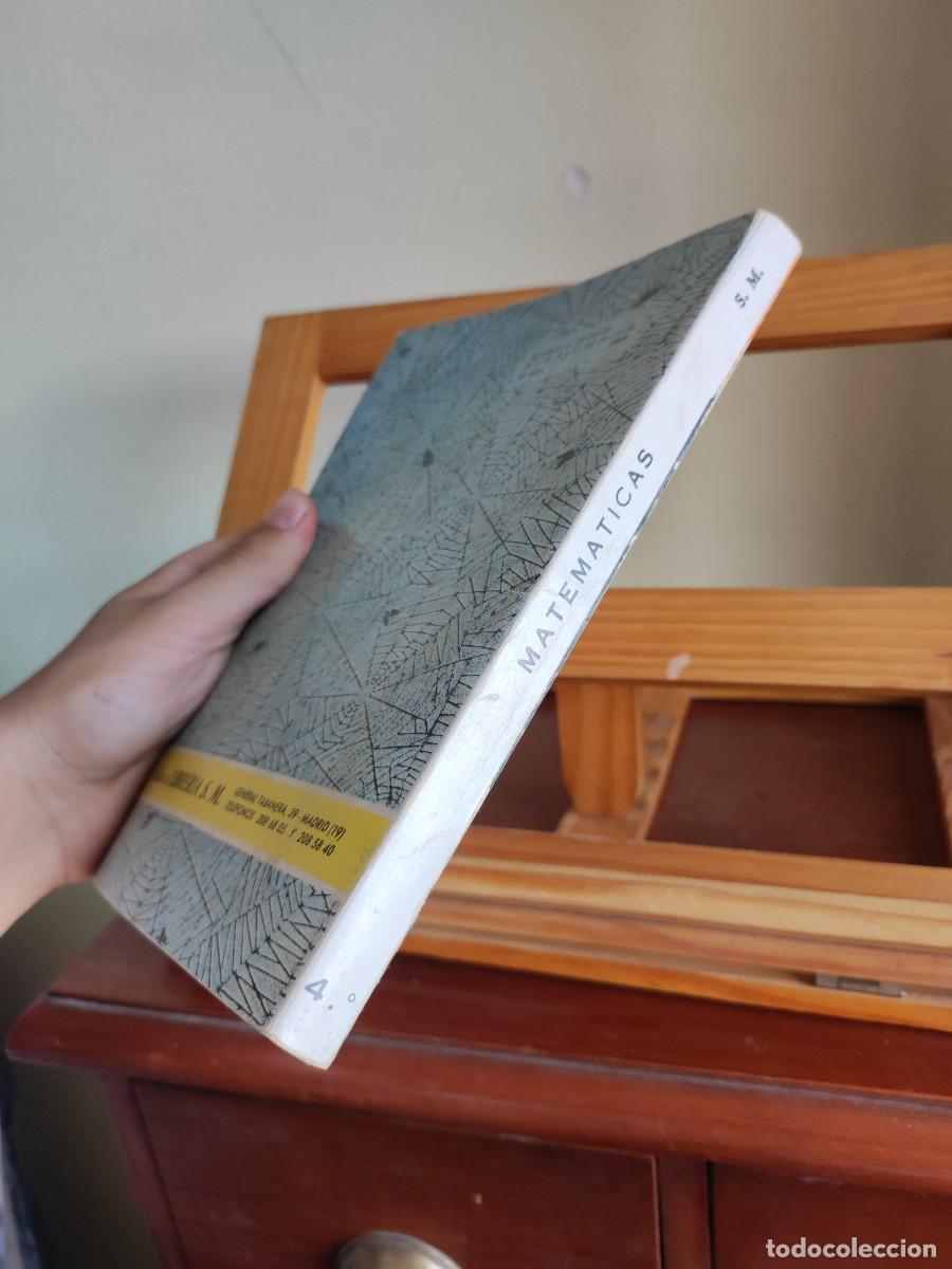 Libros de segunda mano: MATEM&Aacute;TICAS 4. S M. ENVIO 5,99 - Foto 3