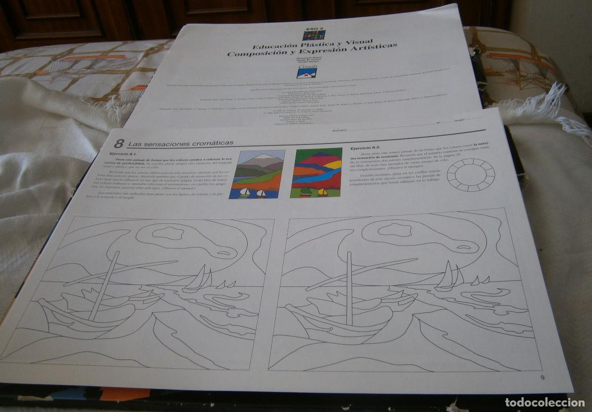 Libros de segunda mano: Plastica y visual Eso 2 A.Nebot/C nu&ntilde;es/ J.M. Padrol - Foto 3