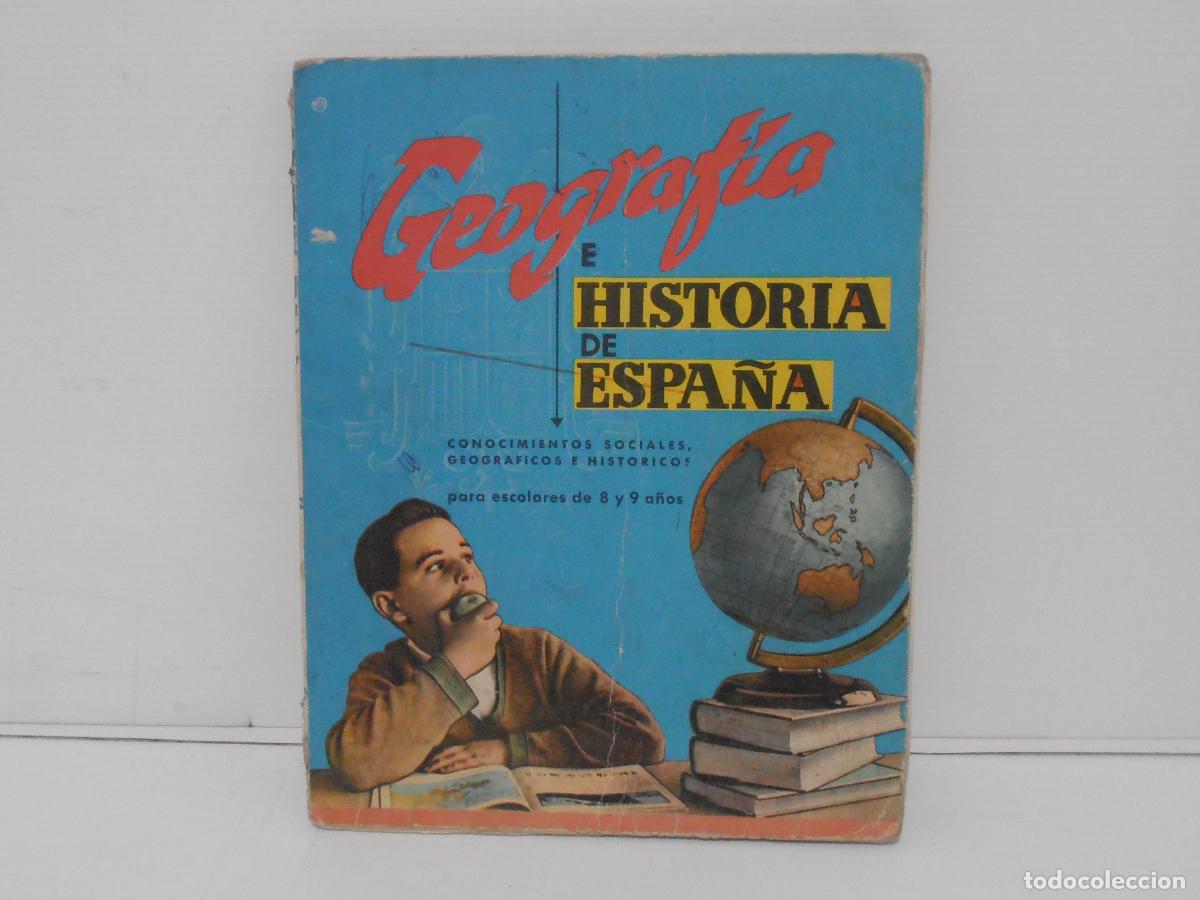 Libros de segunda mano: LIBRO DE TEXTO, GEOGRAFIA E HISTORIA DE ESPA&Ntilde;A, PARANINFO 1962 - Foto 1