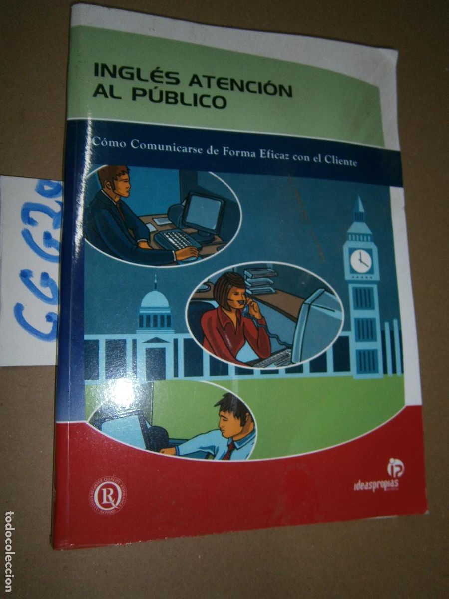 Libros de segunda mano: ANTIGUO LIBRO DE TEXTO - INGLES ATENCION AL PUBLICO - Foto 1