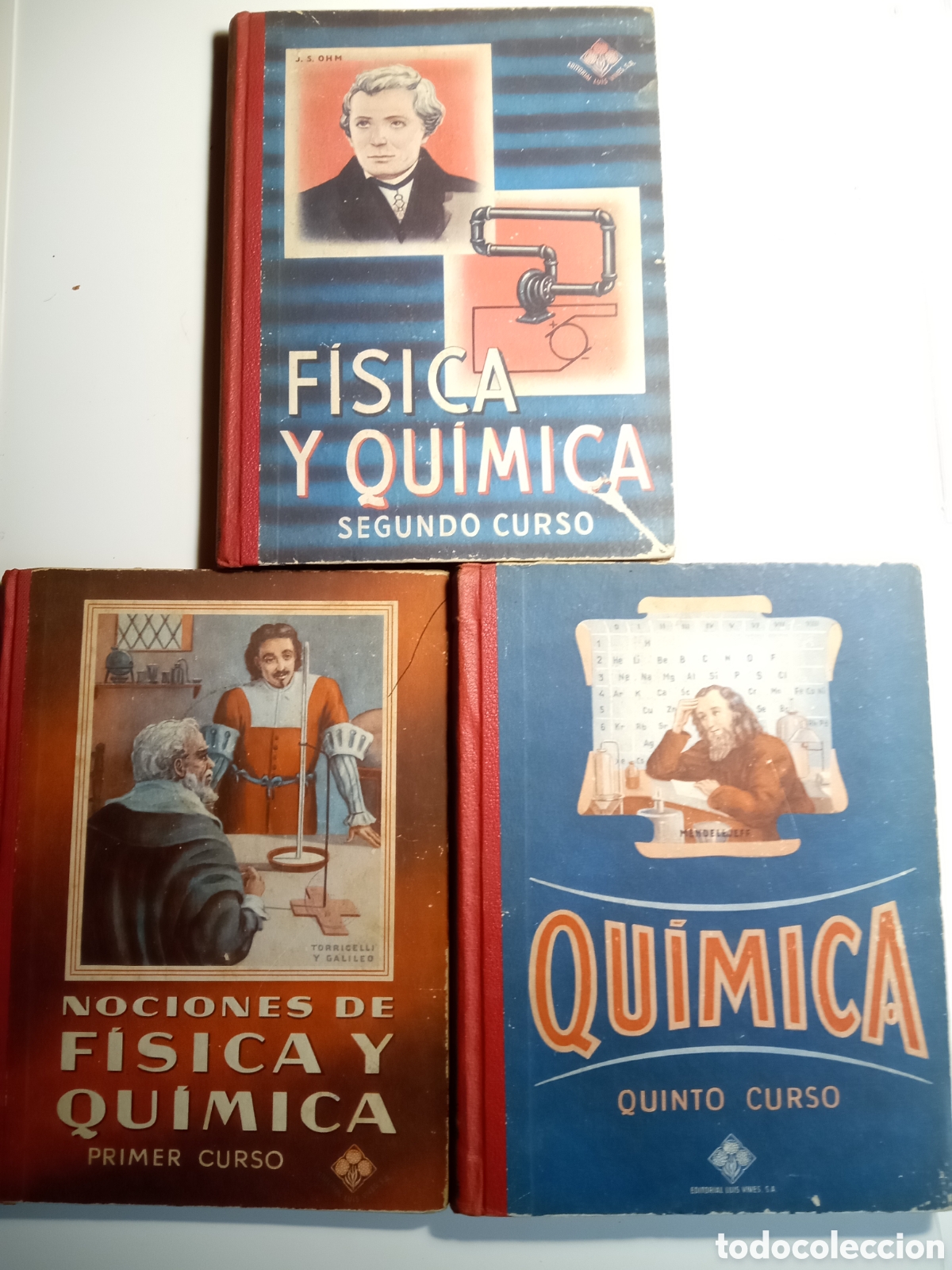 Libros de segunda mano: F&iacute;sica y Qu&iacute;mica EDELVIVES 1954 - Foto 1