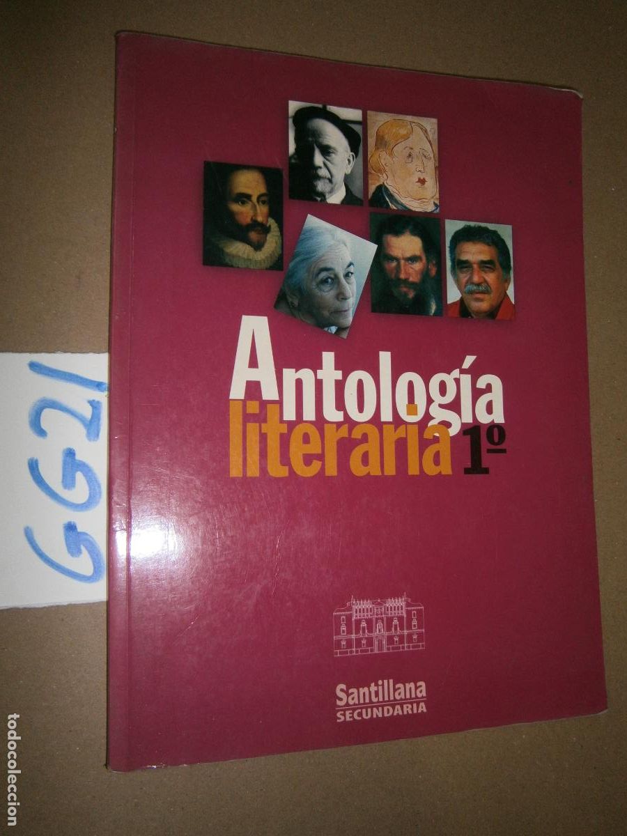 Libros de segunda mano: ANTIGUO LIBRO DE TEXTO - ANTOLOGIA LITERARIA 1&ordm; - Foto 1