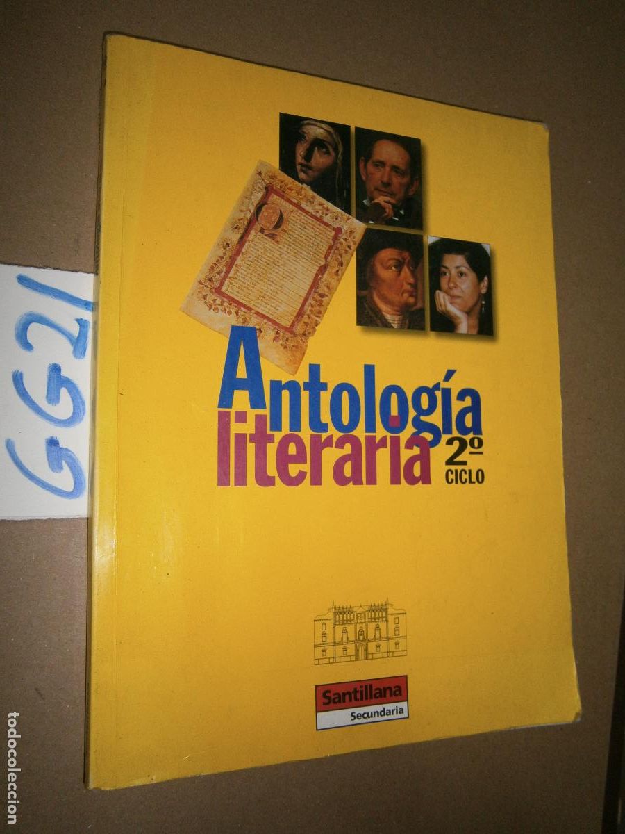 Libros de segunda mano: ANTIGUO LIBRO DE TEXTO - ANTOLOGIA LITERARIA 2&ordm; - Foto 1