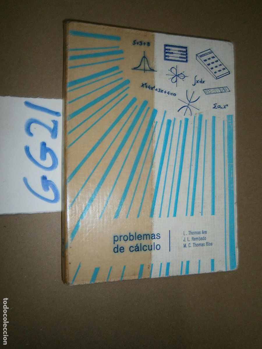 Libros de segunda mano: ANTIGUO LIBRO DE TEXTO - PROBLEMAS DE CALCULO - Foto 1