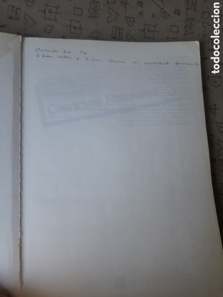 Libros de segunda mano: Ciencias naturales, 3 de BUP de 1986 de SM - Foto 2