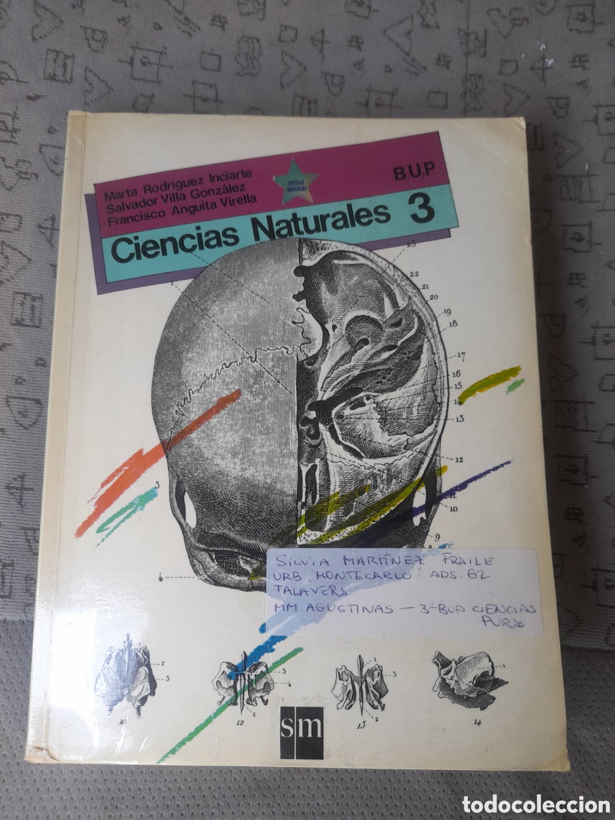 Libros de segunda mano: Ciencias naturales, 3 de BUP de 1986 de SM - Foto 1