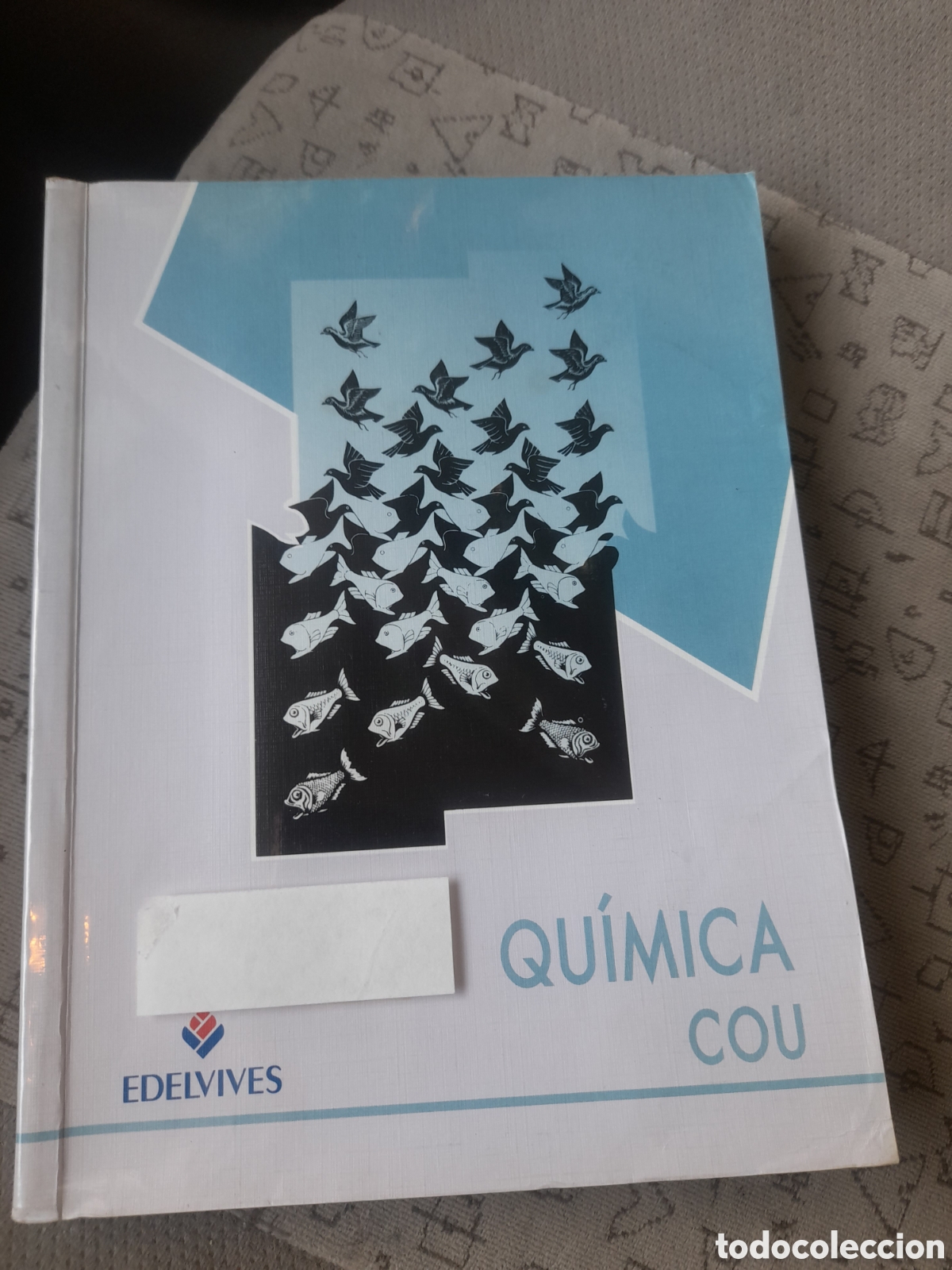 Libros de segunda mano: Qu&iacute;mica de COU de Edelvives de 1992 - Foto 1