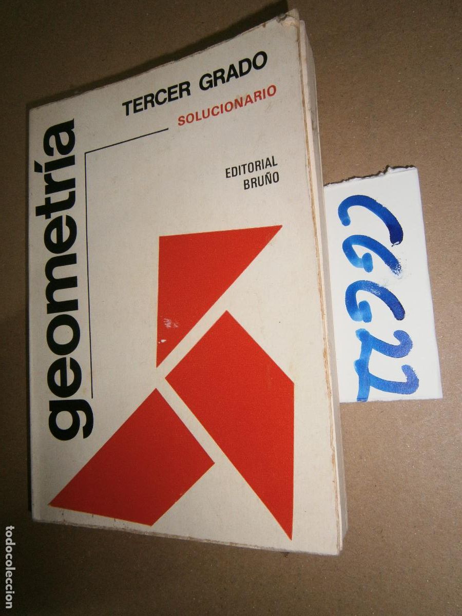 Libros de segunda mano: ANTIGUO LIBRO DE TEXTO - GEOMETRIA - Foto 1