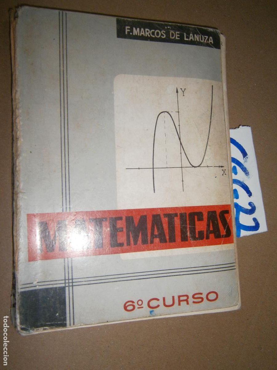 Libros de segunda mano: ANTIGUO LIBRO DE TEXTO - MATEMATICAS 6&ordm; - Foto 1