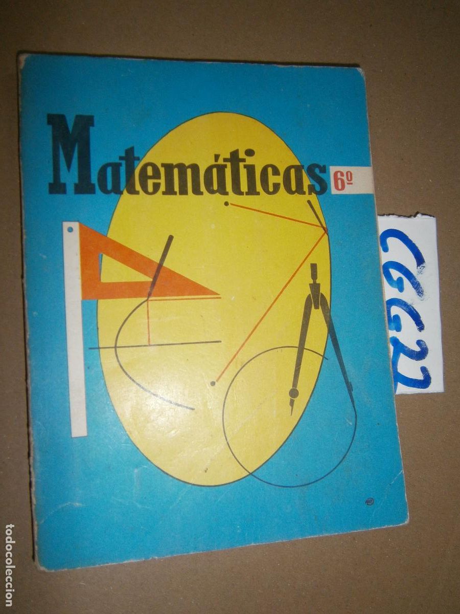 Libros de segunda mano: ANTIGUO LIBRO DE TEXTO - MATEMATICAS 6&ordm; - Foto 1