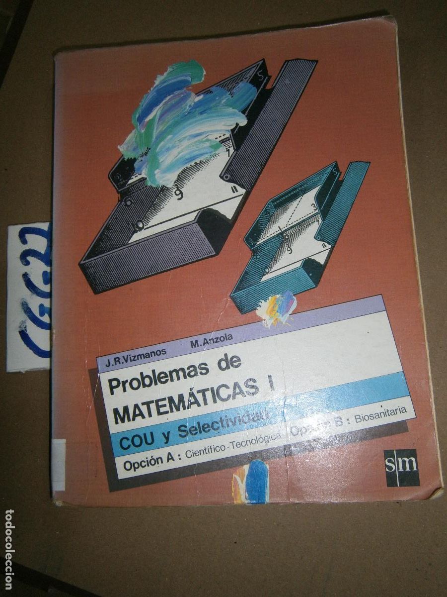 Libros de segunda mano: ANTIGUO LIBRO DE TEXTO - PROBLEMAS DE MATEMATICAS COU - Foto 1