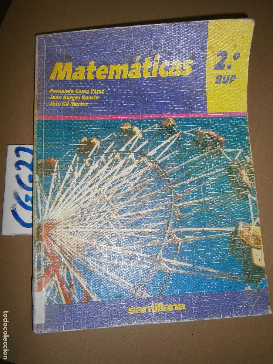 Libros de segunda mano: ANTIGUO LIBRO DE TEXTO - MATEMATICAS 2&ordm; BUP - Foto 1