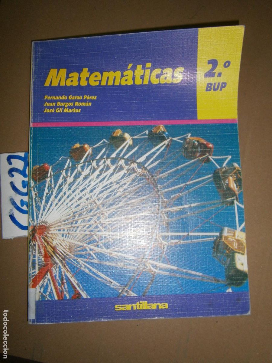 Libros de segunda mano: ANTIGUO LIBRO DE TEXTO - MATEMATICAS 2&ordm; BUP - Foto 1