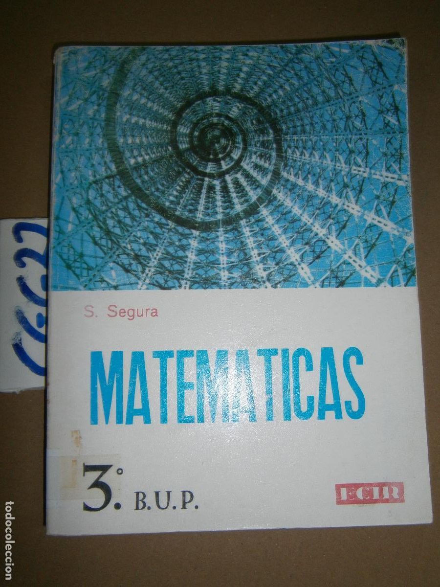 Libros de segunda mano: ANTIGUO LIBRO DE TEXTO - MATEMATICAS 3&ordm; BUP - Foto 1
