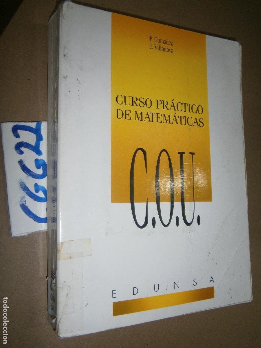 Libri di seconda mano: ANTIGUO LIBRO DE TEXTO - MATEMATICAS COU