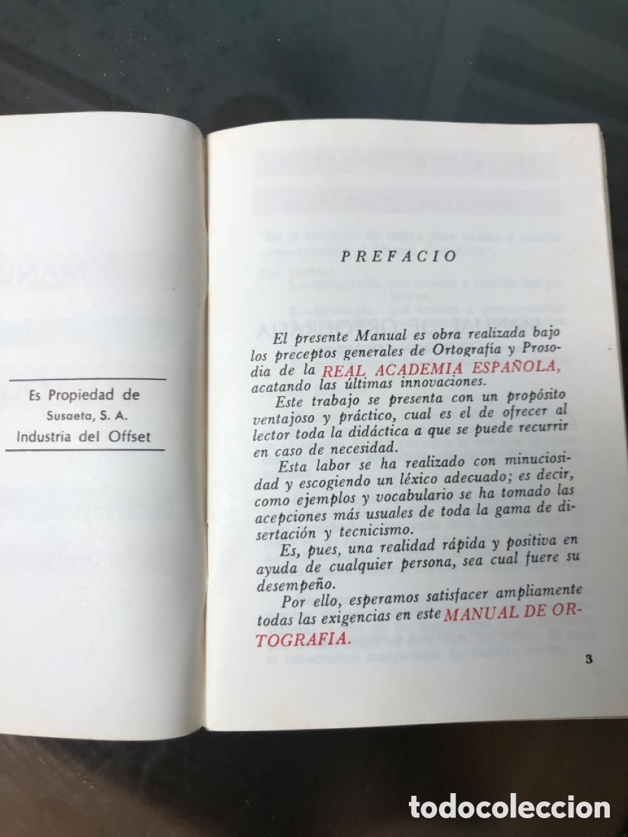 Libros de segunda mano: Manual de Ortograf&iacute;a - Foto 3