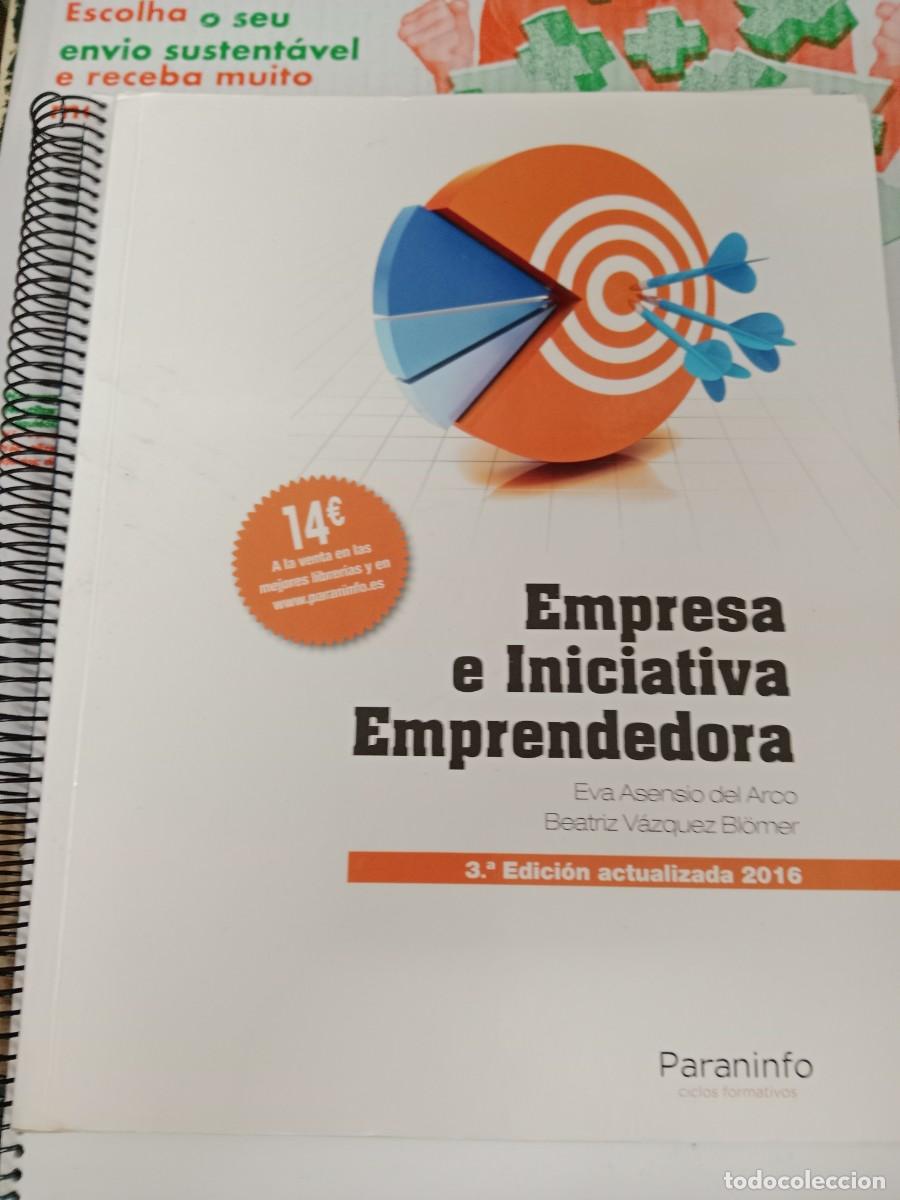 Libros de segunda mano: TOP-08 LIBRO EMPRESA E INICIATIVA EMPRENDEDORA - Foto 1