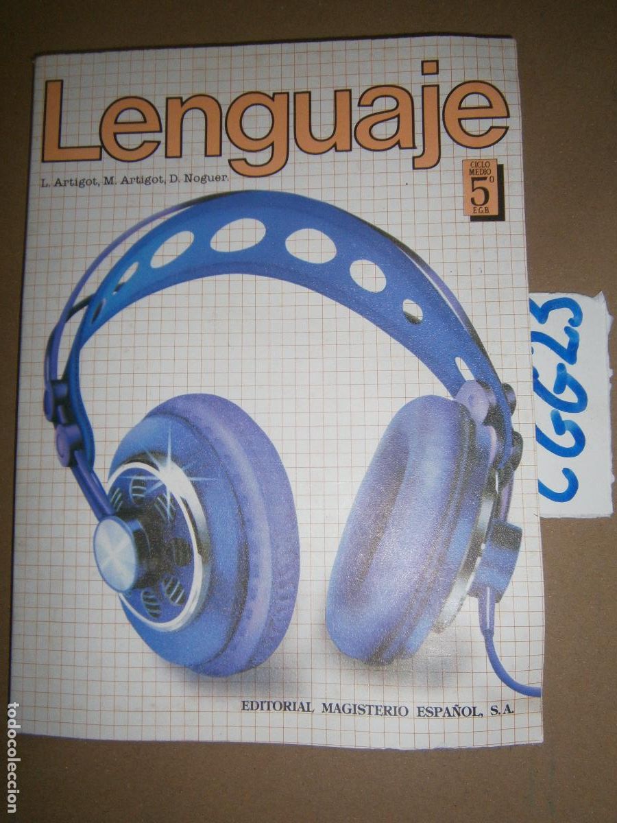 Libros de segunda mano: ANTIGUO LIBRO DE TEXTO - LENGUAJE 5&ordm; EGB - Foto 1