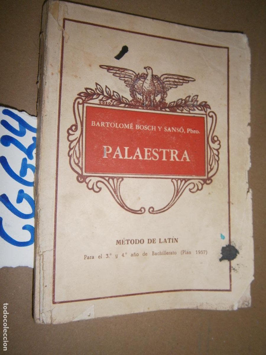 Libros de segunda mano: ANTIGUO LIBRO DE TEXTO - METODO DE LATIN - Foto 1