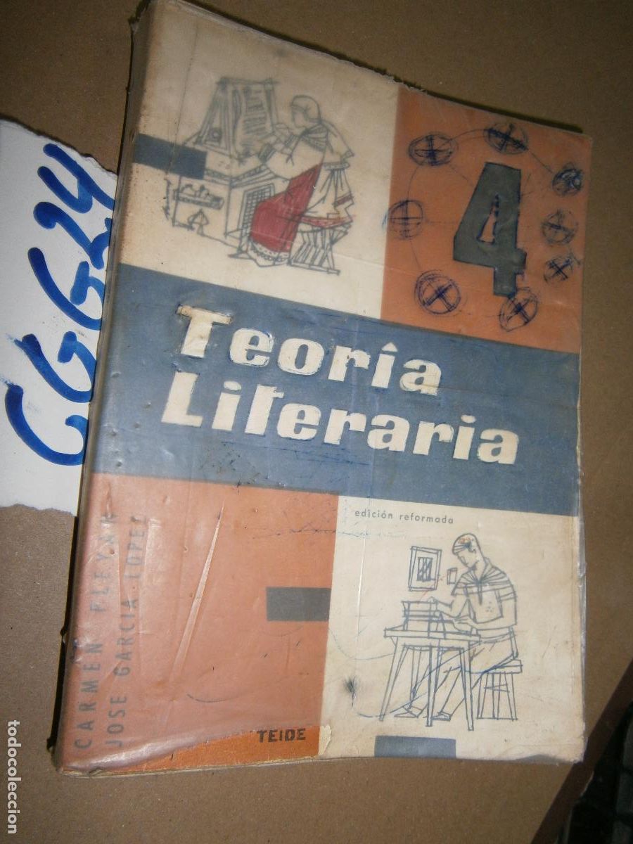 Libros de segunda mano: ANTIGUO LIBRO DE TEXTO - TEORIA LITERARIA 4&ordm; - Foto 1