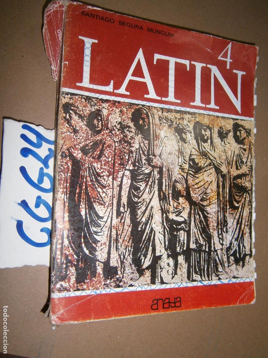 Libros de segunda mano: ANTIGUO LIBRO DE TEXTO - LATIN 4&ordm; - Foto 1