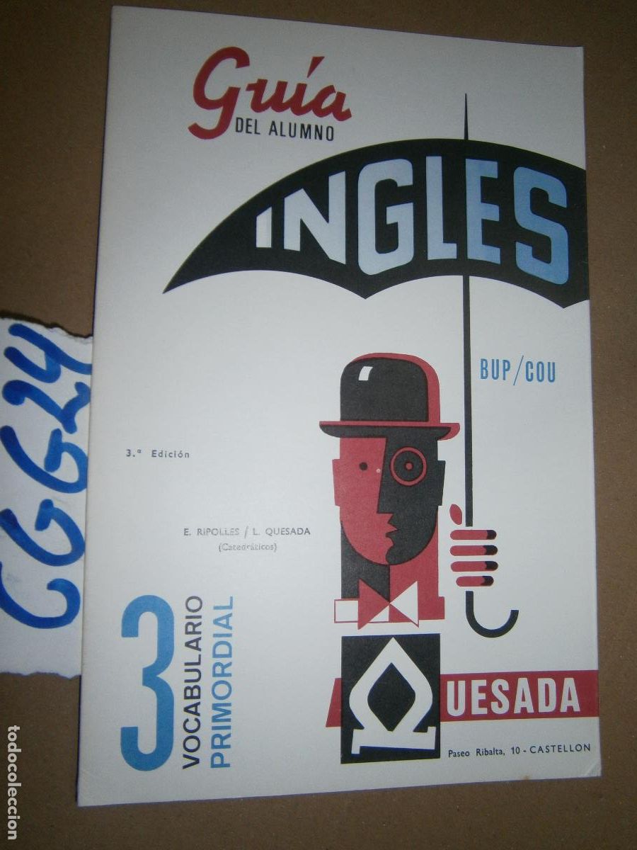 Libros de segunda mano: ANTIGUO LIBRO DE TEXTO - GUIA DEL ALUMNO - EGB BUP - INGLES - Foto 1