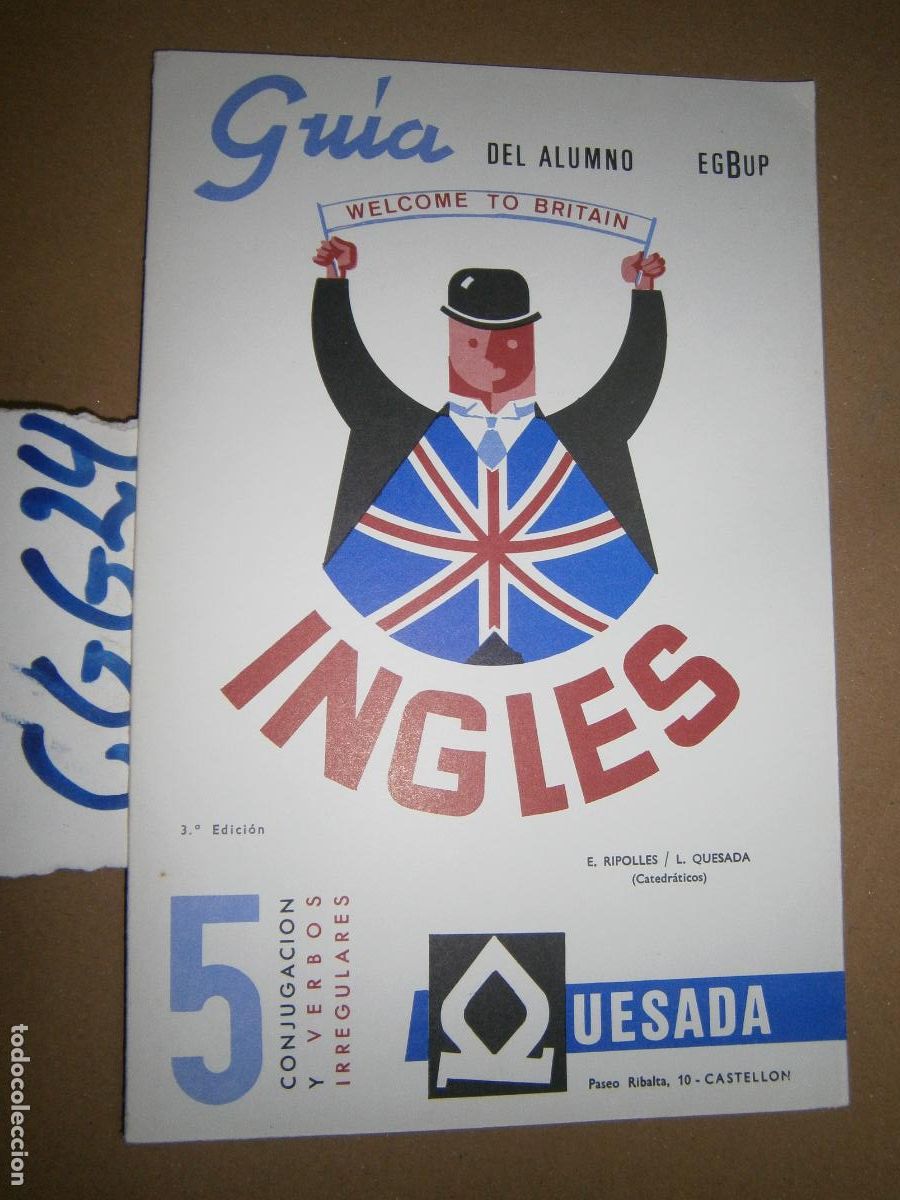 Libros de segunda mano: ANTIGUO LIBRO DE TEXTO - GUIA DEL ALUMNO - EGB BUP - INGLES - Foto 1