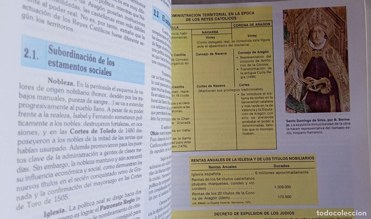 Libros de segunda mano: GEOGRAF&Iacute;A E HISTORIA DE ESPA&Ntilde;A 3&ordm; BUP Grupo Edetania ECIR - Foto 7