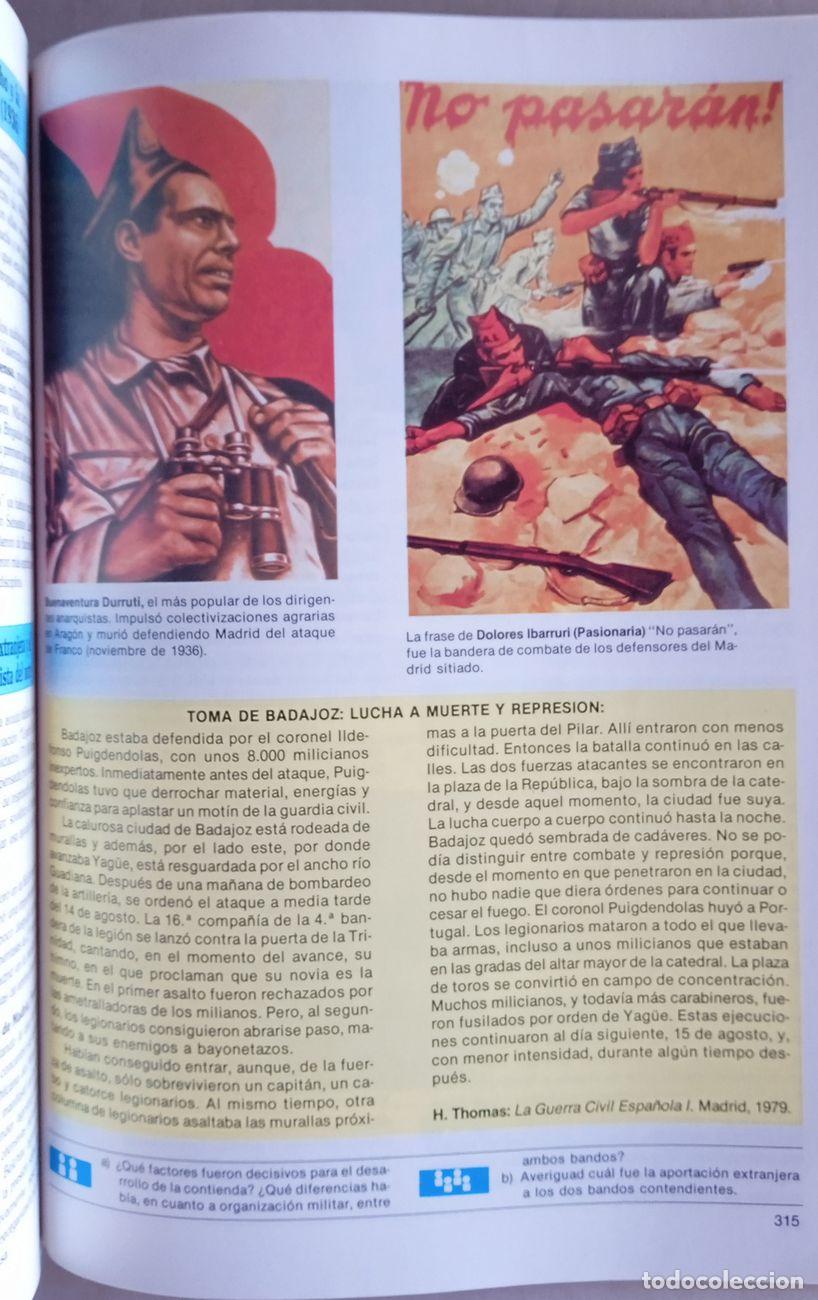 Libros de segunda mano: GEOGRAF&Iacute;A E HISTORIA DE ESPA&Ntilde;A 3&ordm; BUP Grupo Edetania ECIR - Foto 10